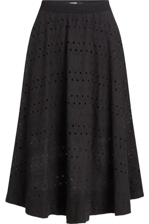 Karl Lagerfeld Broderie anglaise midi
