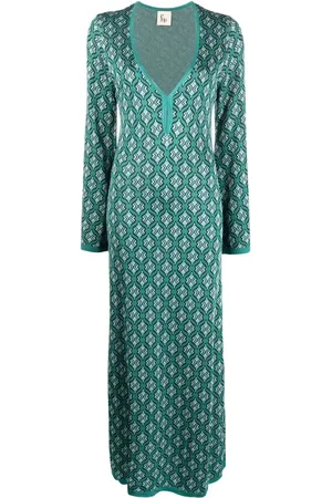 Paula Jurk met jacquard