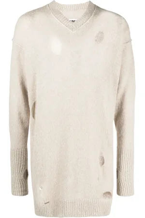 Maison Margiela Kabelgebreide trui