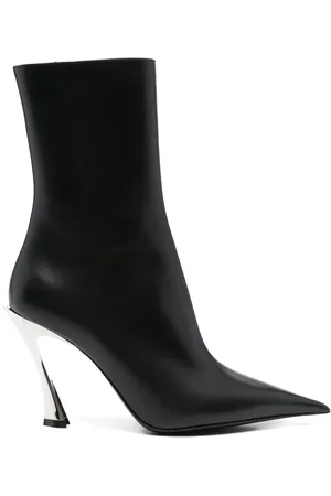 MUGLER 95 mm leren laarzen