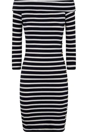 Ralph Lauren Gestreepte midi