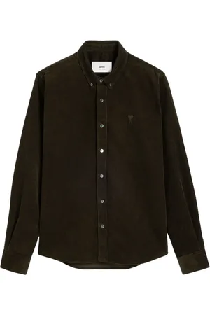 Ami Ami de Coeur ribfluwelen shirt