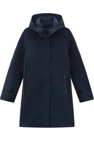 Woolrich Jas met enkele rij knopen