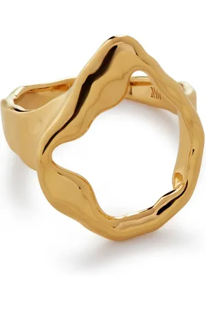 Monica Vinader Ring met verguld