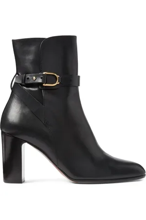 Ralph Lauren 75 mm leren laarzen