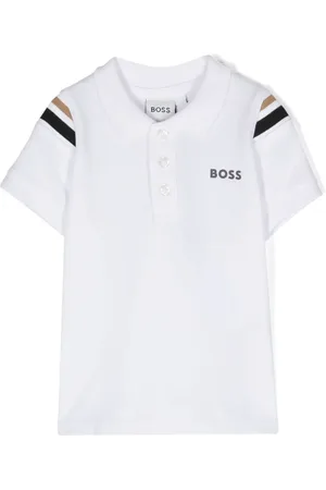 HUGO BOSS Poloshirt met streepdetail