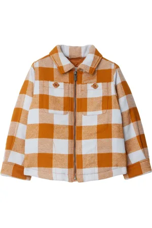Burberry Katoenen geruit jack