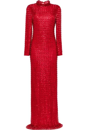 Jenny Packham Star Gazer avondjurk verfraaid met kristallen