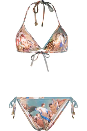 Balmain Bikini met grafische print
