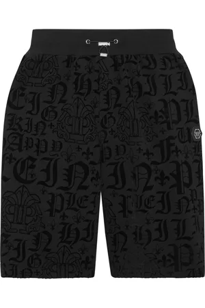 Philipp Plein Trainingsshorts met logoprint