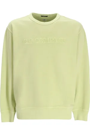 C.P. Company Katoenen sweater met badstof logo