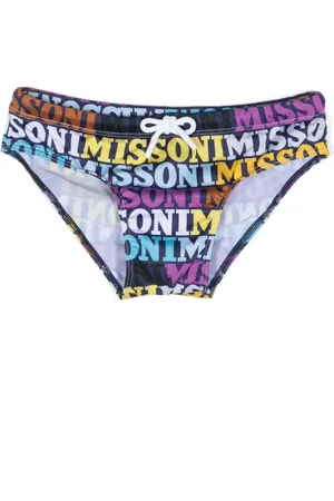 Missoni Zwembroek met logoprint