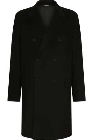 Dolce & Gabbana Wollen jas met dubbele rij knopen