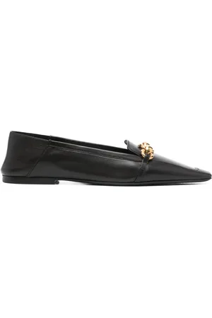 Saint Laurent Loafers met schakelketting