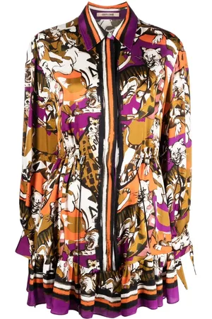 Roberto Cavalli Blousejurk met trekkoord