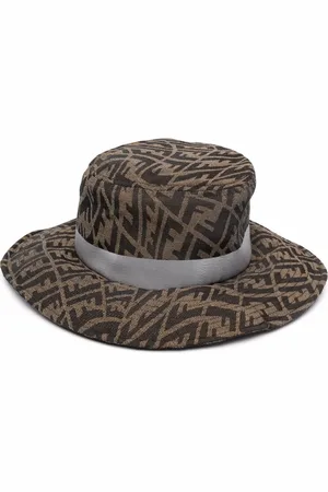 Fendi Hoed met FF patroon