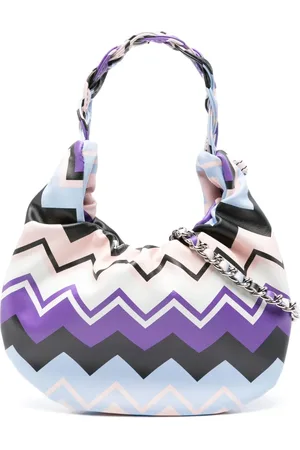 Missoni Schoudertas met zigzag