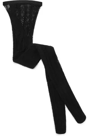 Dolce & Gabbana Elastische panty met uitgesneden details