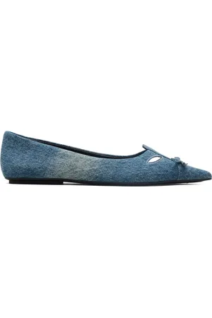Marc Jacobs The Denim Kat ballerina