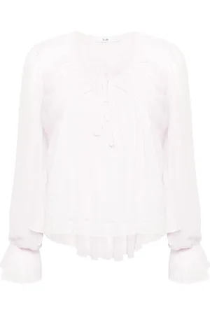 B+AB Doorzichtige blouse