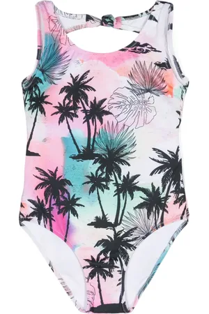 Le pandorine Badpak met tropische print