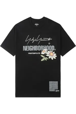 YOHJI YAMAMOTO X Neighborhood katoenen T