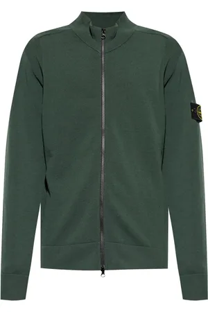 Stone Island Gebreid vest met Compass