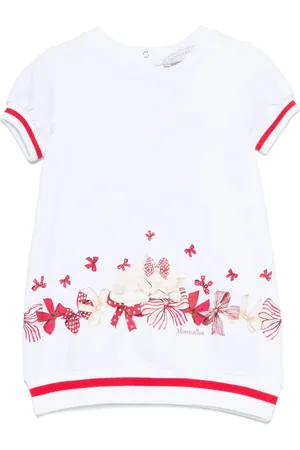 MONNALISA Jurk met strikprint