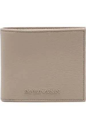 Emporio Armani Leren portemonnee