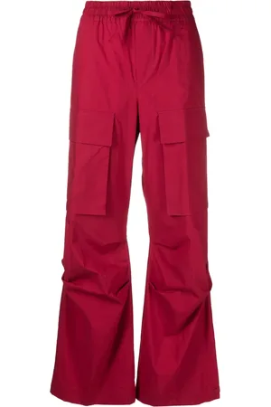 P.A.R.O.S.H. Broek met cargo zakken en geplooid detail
