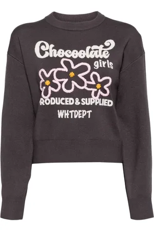Chocoolate Intarsia trui