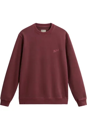 Woolrich Katoenen sweater met geborduurd logo