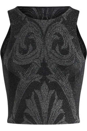 Etro Tanktop met metallic
