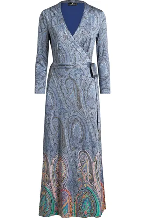 Etro Wikkeljurk met paisley