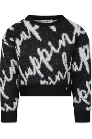 Pinko Trui met intarsia logo