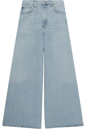 AGOLDE Nolan high waist jeans met wijde pijpen