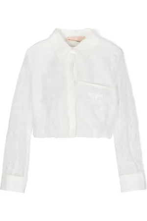 Elisabetta Franchi Shirt met kant