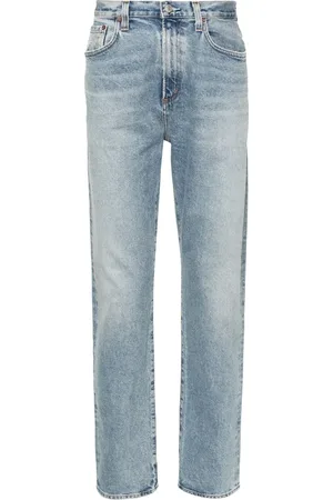 AGOLDE Curtis mid waist jeans met toelopende pijpen