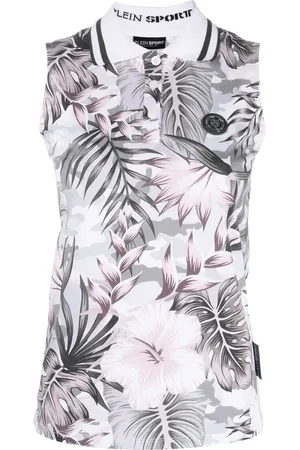 Philipp Plein Blouse met bloemenprint