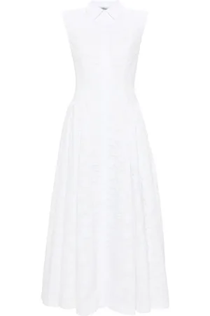 HUISHAN ZHANG Alain broderie anglaise midi