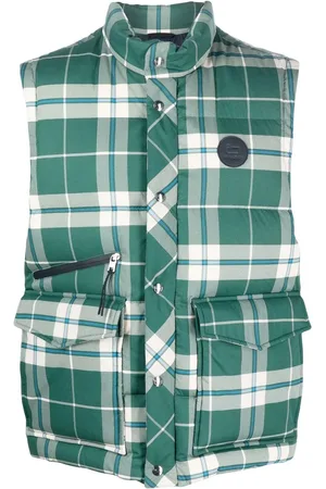 Woolrich Geruite bodywarmer