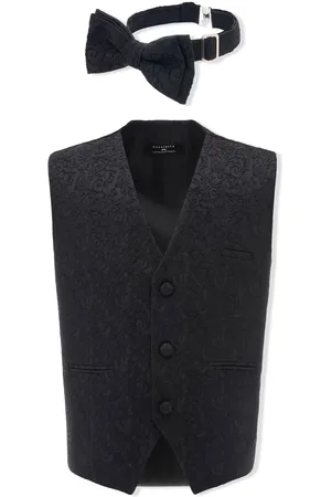 M. Moustache Gilet en vlinderdas