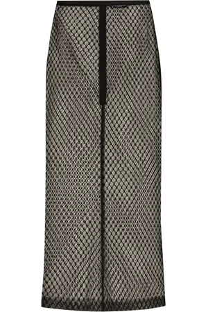 Dolce & Gabbana Mesh kokerrok