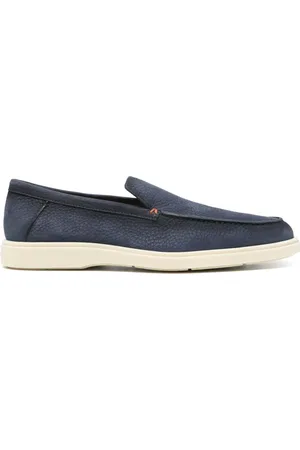 santoni Suède loafers