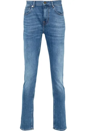 7 for all Mankind Jeans met logopatch
