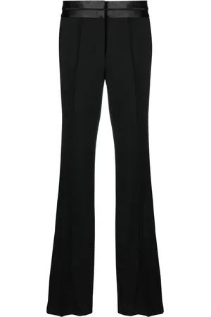 Helmut Lang Bootcut pantalon met vlakken