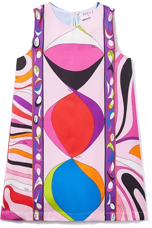 PUCCI Junior Jurk met gemixte print