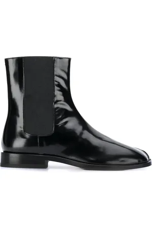 Maison Margiela Tabi Chelsea leren laarzen