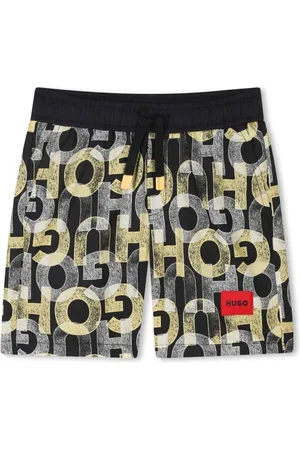 HUGO BOSS Zwembroek met logoprint