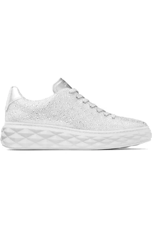 Jimmy Choo Diamond Light sneakers verfraaid met kristallen